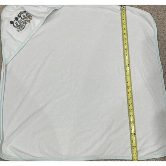 Vintage Baby Mickey & Co Blanket and hooded bath Towel VTG Walt Disney Mouse - Picture 13 of 15